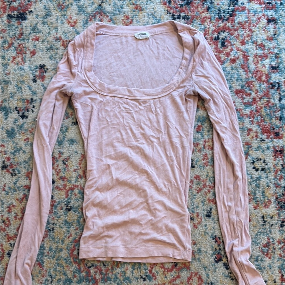 Cotton On Pink Fitted Blouse Tank Top